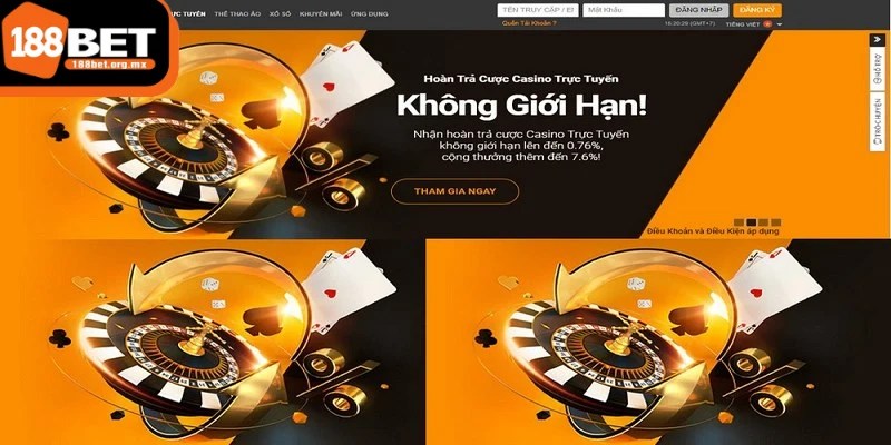 Nhà cái triển khai chương trình hoàn tiền đặc biệt dành riêng cho các tài khoản