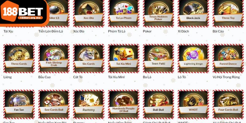 Game bài 188BET - Tận hưởng niềm vui mọi lúc mọi nơi 2 Các chương trình khuyến mãi với giá trị cao giúp người chơi có thêm động lực