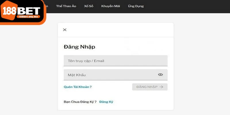 Khôi phục tài khoản 188BET Nhanh Chóng, Đơn Giản 1 Nhà cái 188BET đã triển khai một biện pháp bảo mật đặc biệt