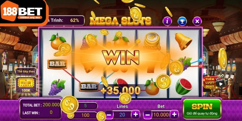 Nhà cái 188Bet cung cấp rất nhiều tựa game nổ hũ