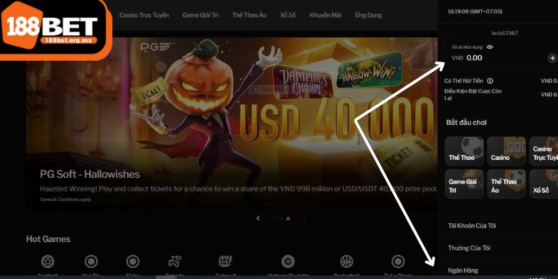 Rút tiền 188BET - Hướng dẫn rút tiền trong một nốt nhạc 1 Bạn cần truy cập đúng đường link trang chủ nhà cái